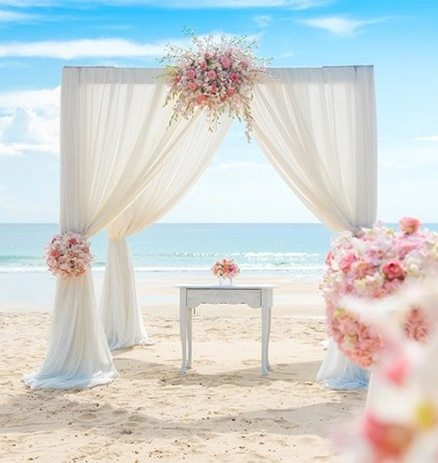 Heiraten in D&auml;nemark Heiraten am Strand