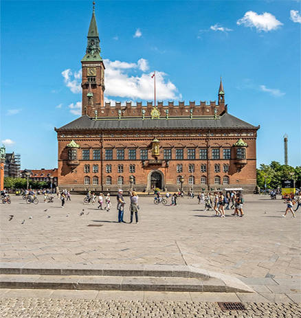 Heiraten in D&auml;nemark Kopenhagen, historisches Rathaus