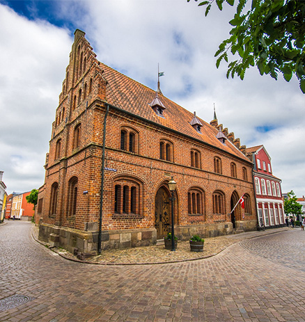 Heiraten in D&auml;nemark Ribe, altes Rathaus